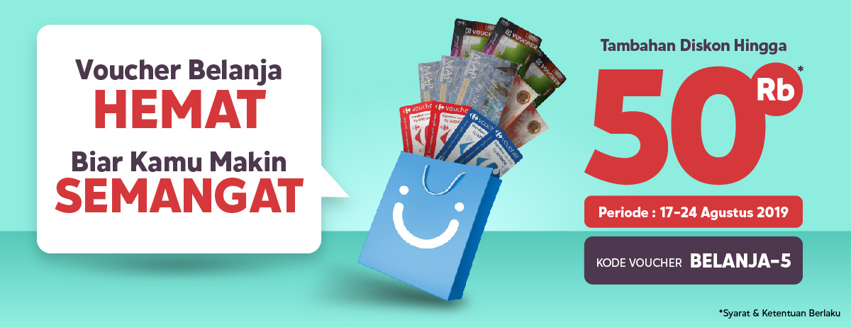 Voucher Belanja Hemat | Blibli.com