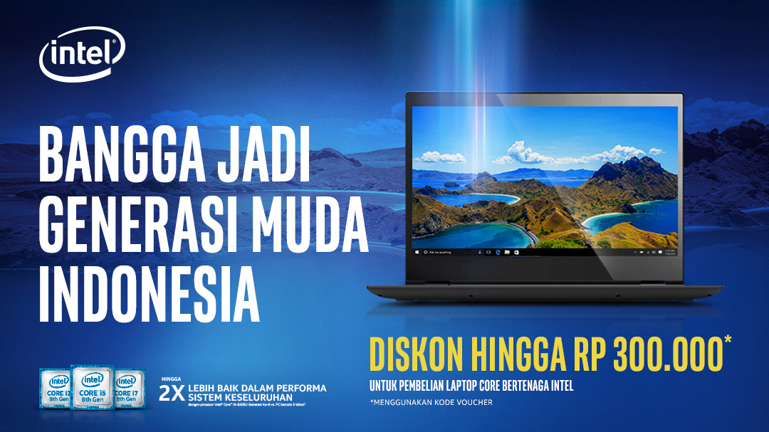 Diskon Laptop Processor Intel Terbaru - Cicilan 0%