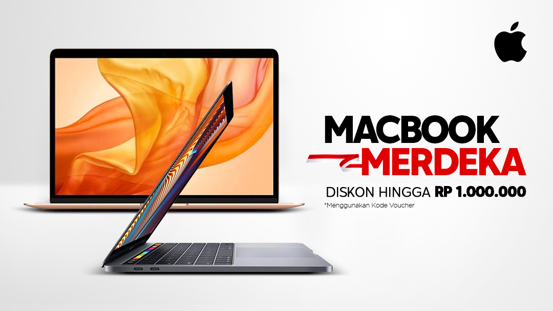 Promo Laptop Macbook Air & Pro Terbaru - Diskon ⬠1 Juta