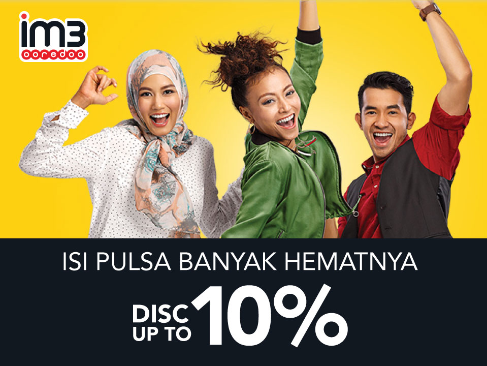 Isi Pulsa Indosat Lebih Untung Disini | Blibli.com