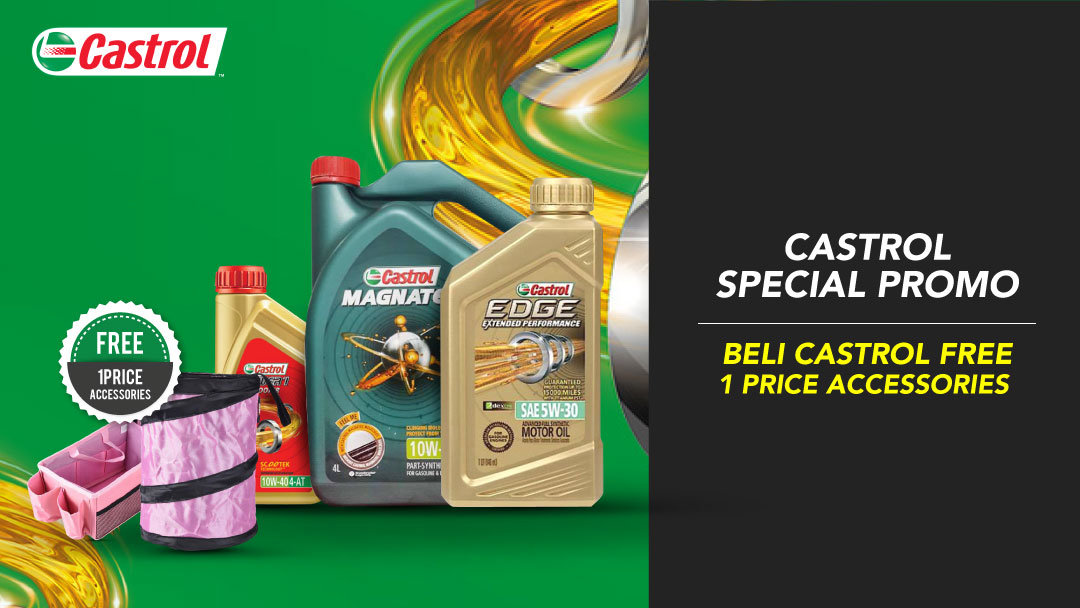Promo Castrol Free 1Price hanya di blibli.com | Blibli.com