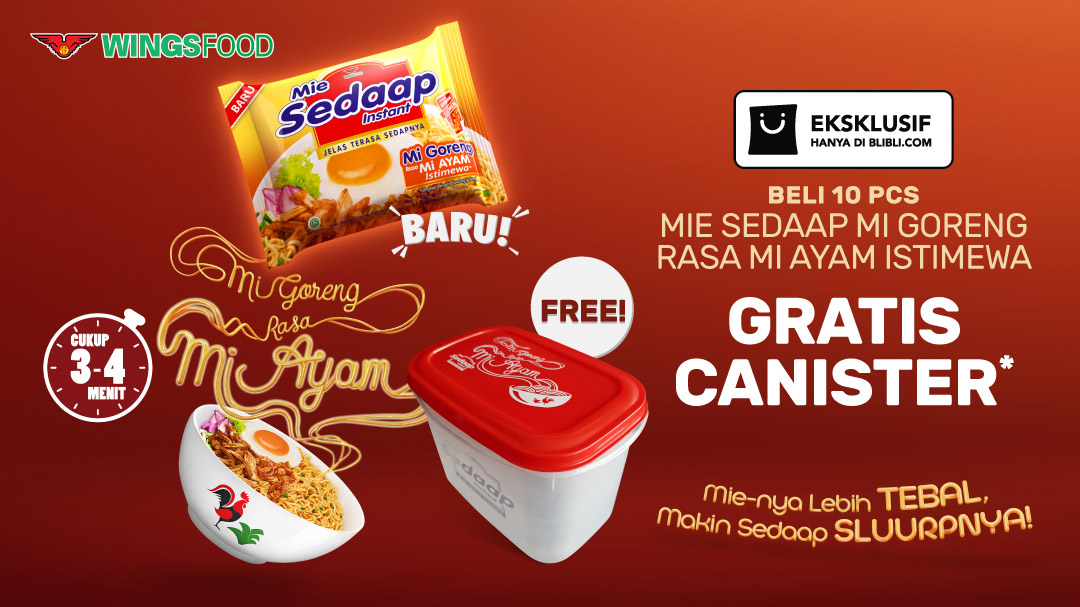 Mie Sedaap Mi Goreng Rasa Mi Ayam Istimewa | Blibli.com