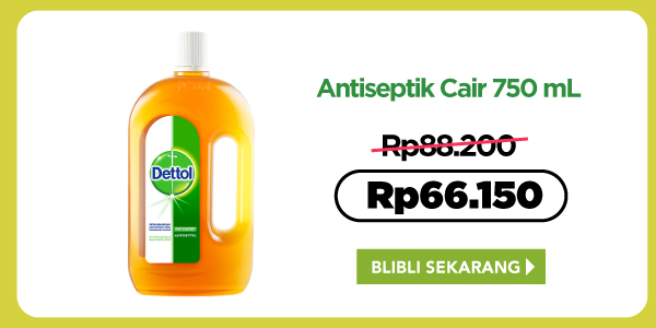 Dettol Payday! Ekstra Diskon Rp30.000 | Blibli.com