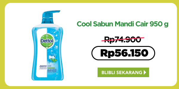 Dettol Payday! Ekstra Diskon Rp30.000 | Blibli.com