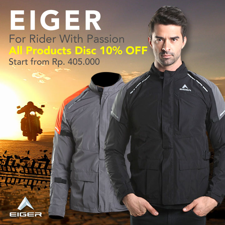 Promo Diskon Jaket  dan Jas Hujan Eiger  Blibli  com