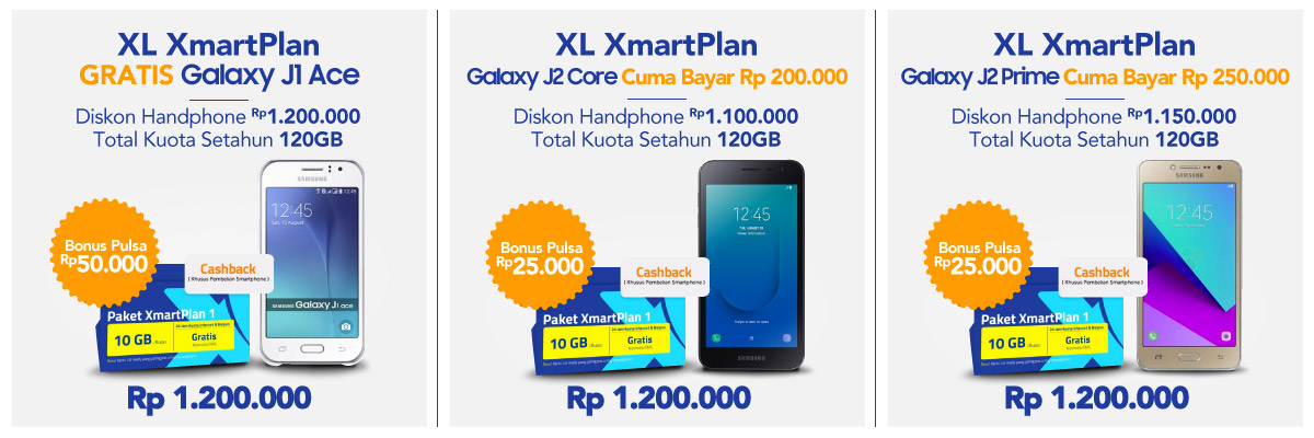 Jual Paket XL Xmartplan Terbaru - Promo CASHBACK 100% 