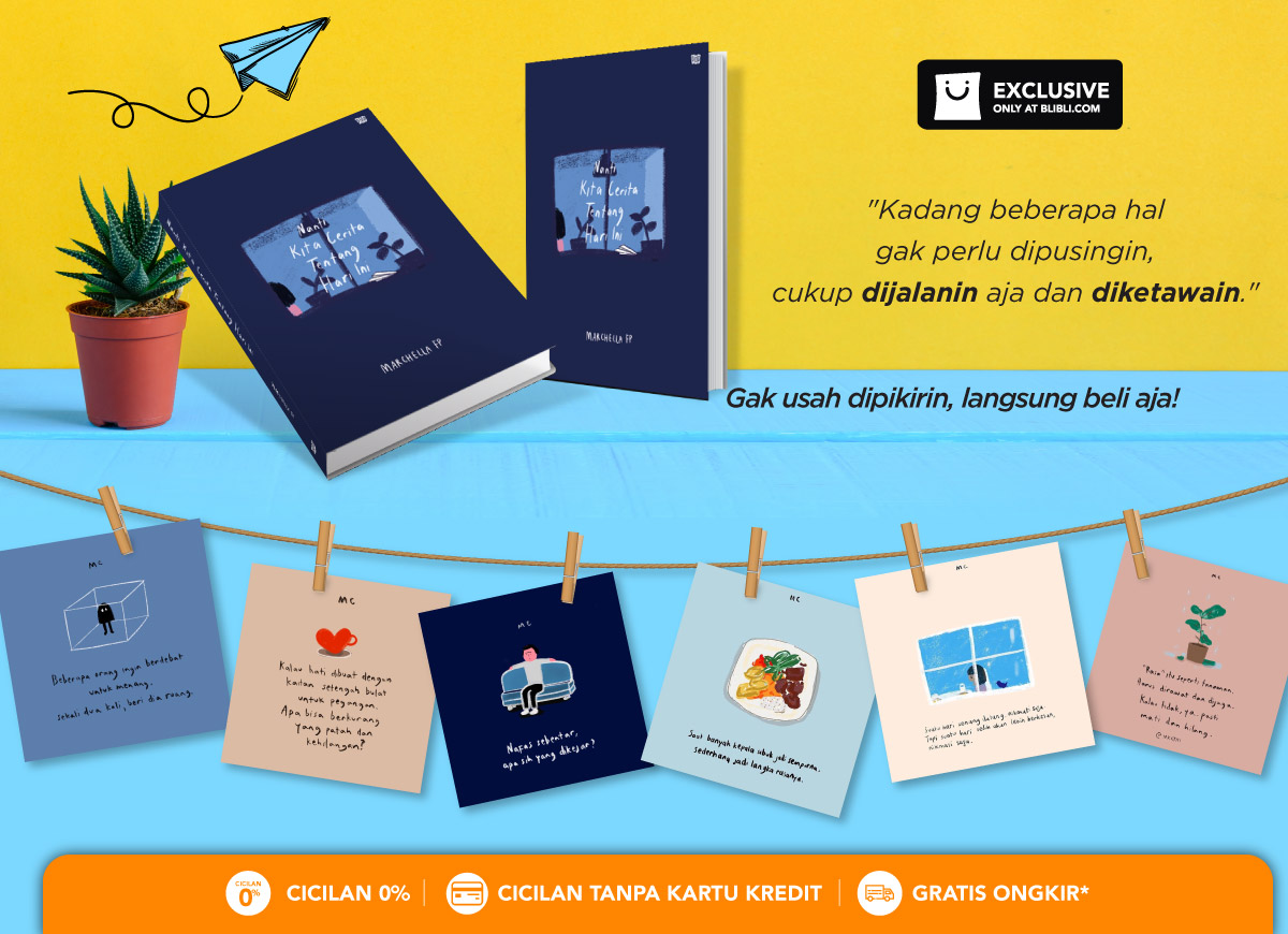 Jual Novel 'Nanti Kita Cerita Tentang Hari Ini' Terbaru