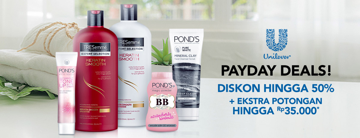 Unilever Potongan Hingga Rp 35.000 | Blibli.com