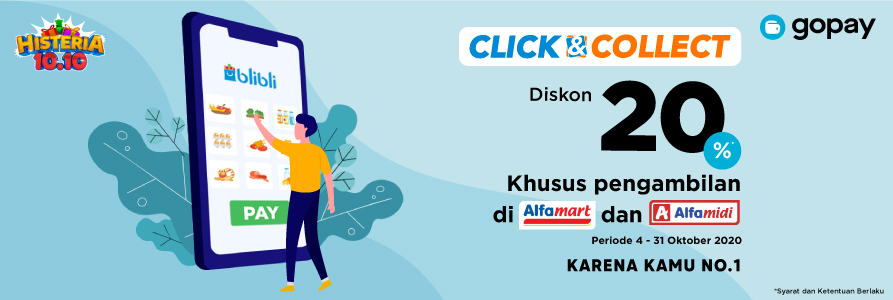 Click & Collect | Blibli.com