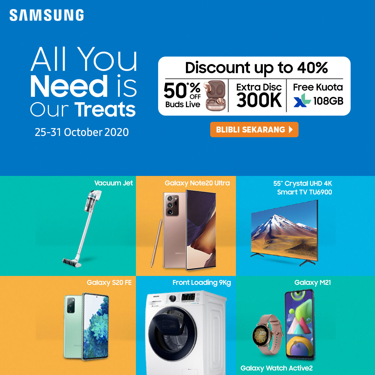 Official Store Samsung Official Store NEW | Blibli.com