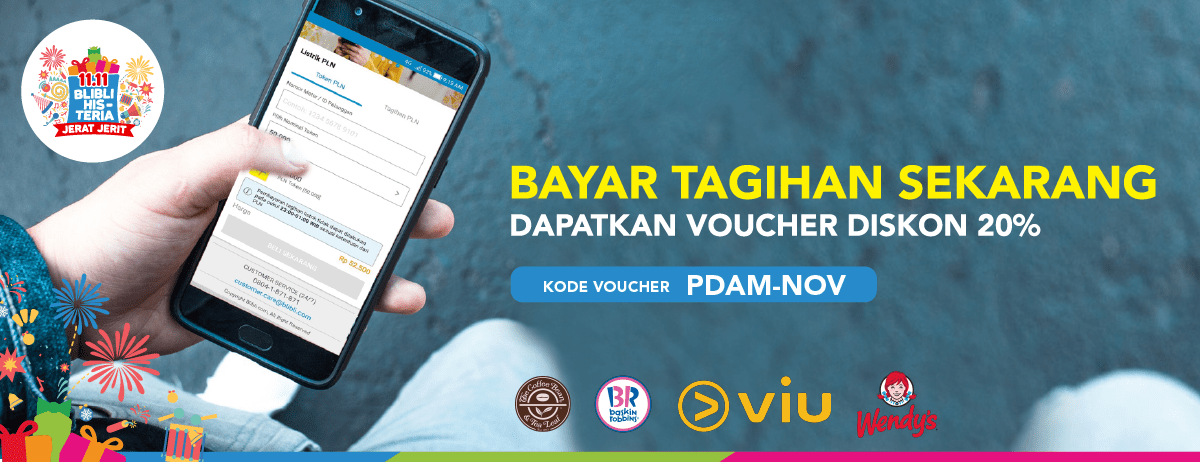 Promo Bayar Tagihan Murah - Diskon Hingga 20% | Blibli.com