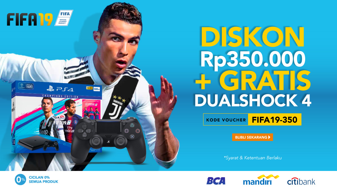 Promo Game PS4 FIFA 19 - Harga Murah | Blibli.com