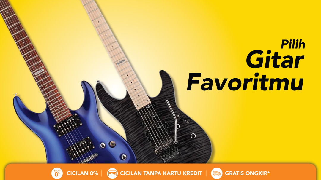 Promo Gitar Akustik, Klasik, & Elektrik - Harga Murah 