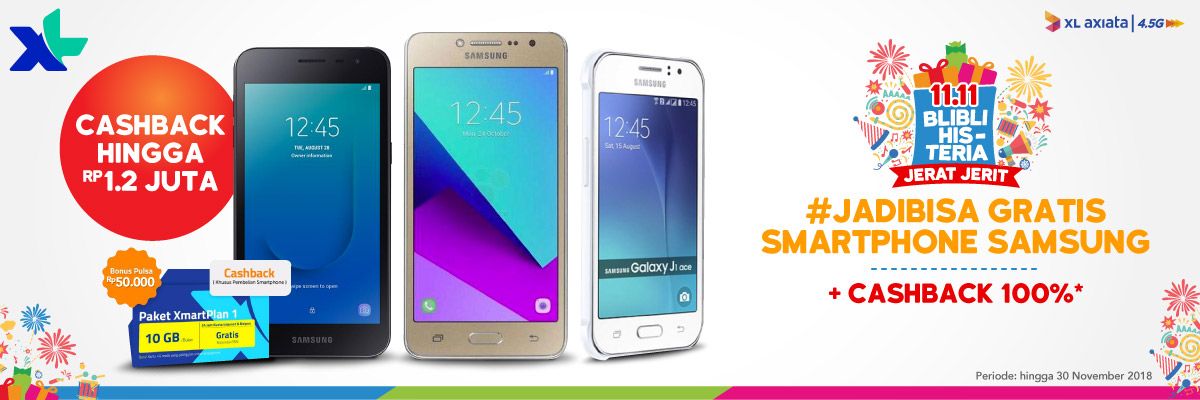 Jual Paket XL Xmartplan Terbaru - Promo CASHBACK 100% 