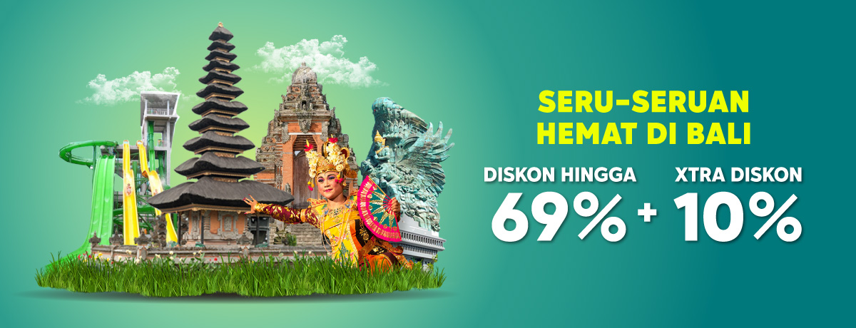 Promo Liburan Bali - Diskon â¬† 69% + Ekstra Disc 10 %