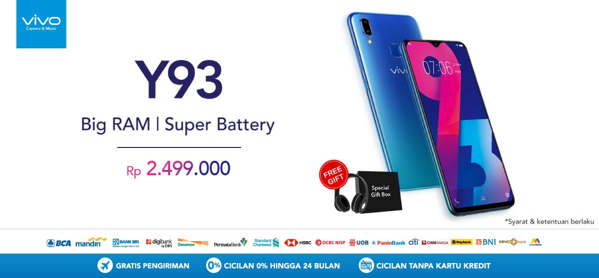 Jual Vivo Y93 - Harga Promo Vivo Terbaru Murah 2018