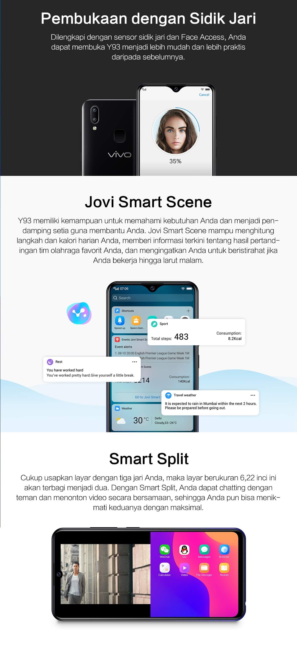 Jual Vivo Y93 - Harga Promo Vivo Terbaru Murah 2018 