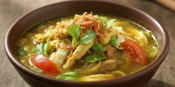 Resep Soto Ayam Lamongan Gurih Koya, Bikin Nambah