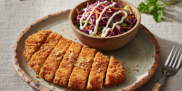 Resep Chicken Katsu Salad Cara Lebih Sehat yang Gak Boring