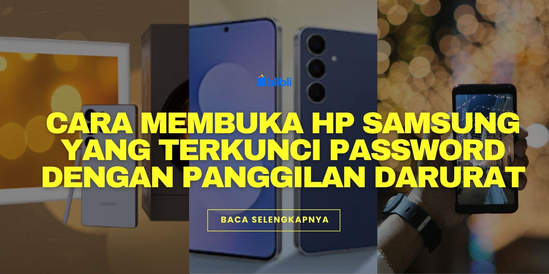 Cara Membuka HP Samsung yang Terkunci