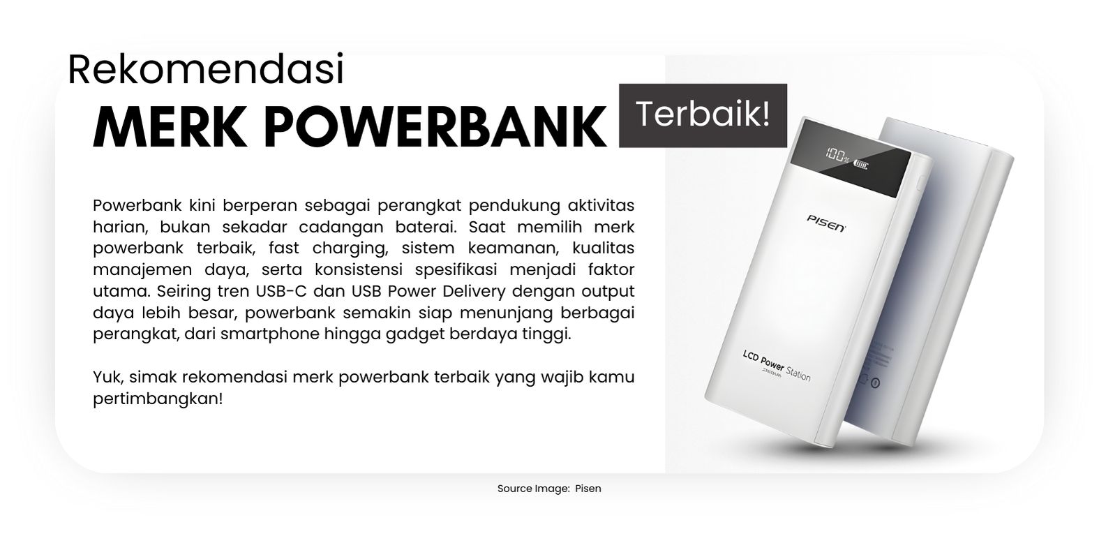 merk powerbank terbaik
