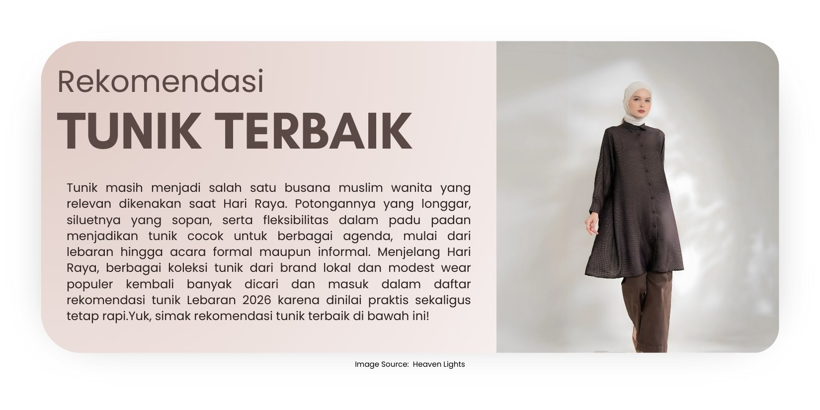 Rekomendasi Tunik