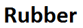 rubber