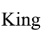 King