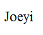 Joeyi