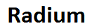 RADIUM
