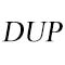 DUP