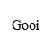 Gooi