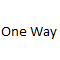 One Way