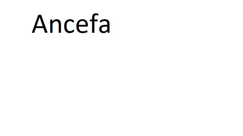 Ancefa