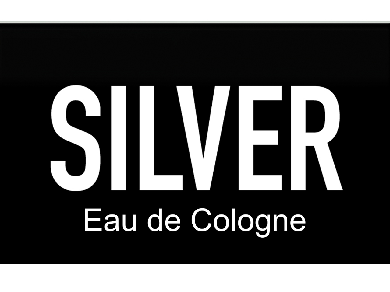 Silver Eau De Cologne