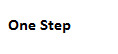 One Step