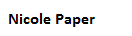 Nicole Paper