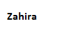 Zahira