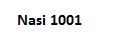 Nasi 1001