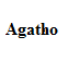 Agatho