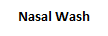 Nasal Wash