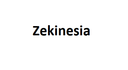 Zekinesia