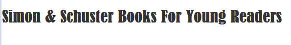 Simon & Schuster Books For Young Readers