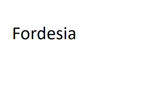 Fordesia