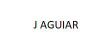 J AGUIAR