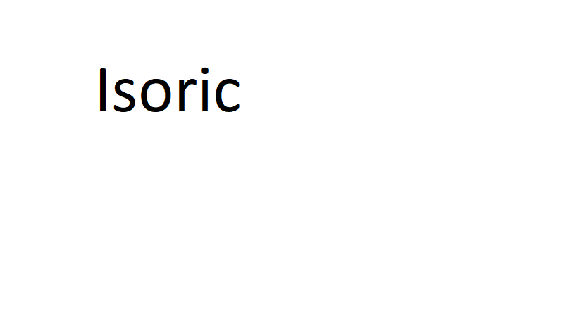 Isoric