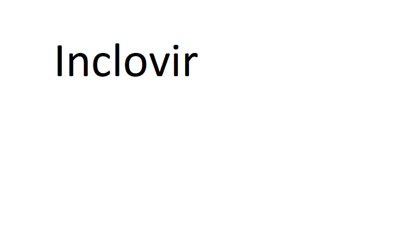 Inclovir