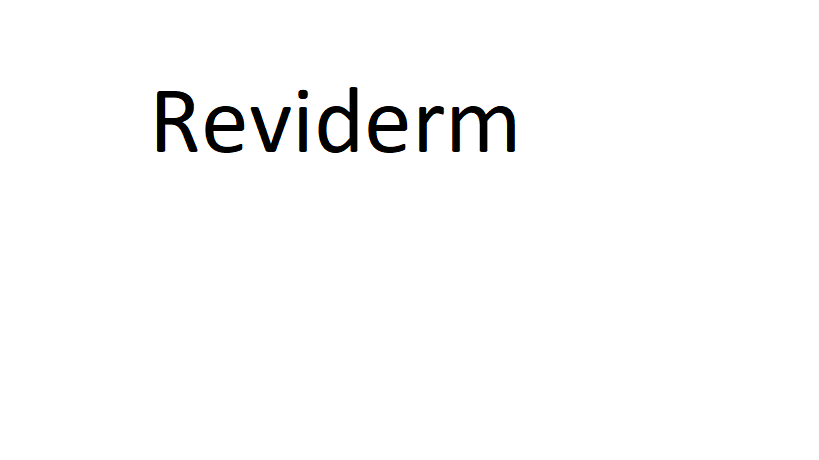 Reviderm