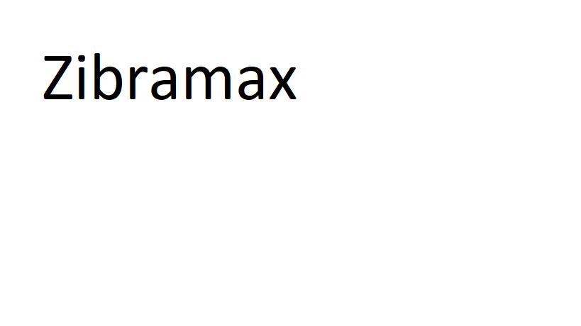 Zibramax