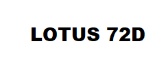 LOTUS 72D